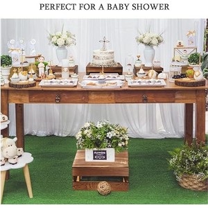 Sheesham <b>Wood</b> Tiered Cake Riser Stand | Indian Handcrafted Bakery Display | Wholesale - Product Image 4