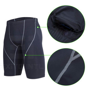 Shorts de compression pour hommes, logo personnalisé, faible MOQ, pour la course et la gym, nouvelle arrivée, fabriqués au Pakistan - Product Image 5