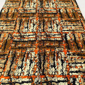 Tela de cera africana de 6 yardas impresa personalizada al por mayor, material de algodón de entrega rápida para ropa y sastrería Congo - Product Image 1