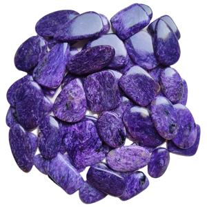อัญมณีทรงหลวมเกรด AAA Cabochon Charoite - Product Image 1