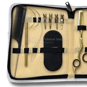 Kit de Herramientas Quirúrgicas Saar Global para Extensiones de Cabello, Juego Profesional de Metal para Instalación y Remoción de Micro Anillos - Product Image 6