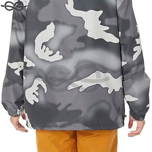 Veste Coach à Motif Camouflage Graphique, Style Quotidien Chic, Imprimé Unique, Légère et Confortable, Design Streetwear - Product Image 5