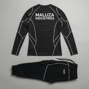 Conjunto Deportivo de Compresión Táctica para Hombre, Ropa Deportiva para Gimnasio, Correr y Fitness, Corte Ajustado, Traje de Compresión Maluza - Product Image 3