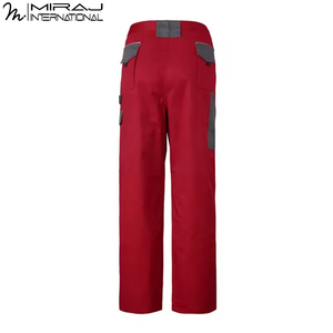 Heavy-Duty Reinforced Knee <b>Work</b> Trousers, Professional Industrial Durable Site Wear For Construction Working Wear <b>Pants</b> - Product Image 2