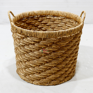 High Quality Modern Natural Water Hyacinth <b>Toy</b> Storage Basket <b>Set</b> Living Room Organizer Bins - Product Image 6