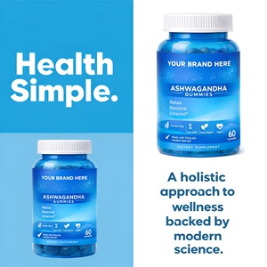 Private Label Customized OEM Ashwagandha Gummies Herbal Extract Custom Gummy Candies - Product Image 3