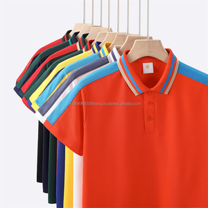 Camiseta Polo Personalizada con Logotipo Bordado para Hombre, con Mangas Cortas a Juego, Camiseta Lisa Personalizable al por Mayor, Envío DDP - Product Image 1