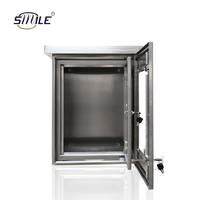 Boîte de jonction électrique en acier inoxydable CHNSMILE, personnalisée, étanche IP54, résistante aux chocs et à la poussière, conforme à la norme ISO9001