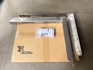 ADONG L-Type <b>Stainless</b> <b>Steel</b> Wall <b>Bracket</b> | Customizable Air Conditioner Support | OEM Vietnam | A01 | Custom Color - Product Image 2