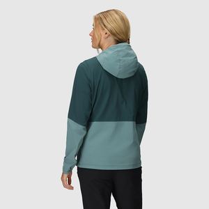 Veste Softshell Femme Imperméable et Respirante à Capuche pour Sports de Plein Air – Fabrication OEM/ODM - Product Image 2