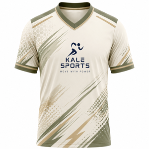 Camiseta de Fútbol Personalizada con Logotipo, Material 100% Poliéster, Nombre y Número del Equipo Personalizados, Transpirable, Ropa Deportiva para Toda Temporada - Product Image 2