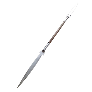 Lance décorative médiévale forgée à la main avec embout et capuchon |   Historique - Product Image 6