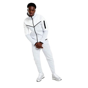 Contraste de color, nuevo, cómodo, elegante, auntom, ropa casual, logotipo bordado personalizado, chándal para hombre, sudadera, pantalón de chándal - Product Image 1