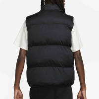 Veste d'hiver imperméable personnalisée pour homme, veste sans manches respirante et chaude pour l'extérieur, veste matelassée pour homme, veste de randonnée, veste de course, col montant, personnalisable