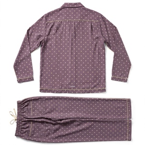 Ensemble de pyjama classique léger à manches longues pour homme Amkoor, 100% coton, uni, doux, décontracté, vêtements de nuit, vêtements d'été, lavable en machine - Product Image 2