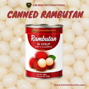 Rambutan Enlatado Premium Internacional Kim Minh en Almíbar, 560g Peso Neto, Listo para Comer - Product Image 2