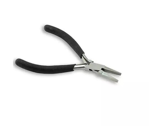 Meilleures pinces à bec plat de fabrication allemande en acier inoxydable, kit d'outils de précision pour la fabrication optique, pinces à bijoux rondes, pinces à emballage personnalisées - Product Image 1