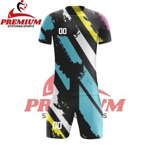 Conjunto de Uniforme de Fútbol de Alta Calidad con Logotipo Personalizado, MOQ Bajo, Kits de Fútbol de Primera Calidad, Manga Corta, Secado Rápido, Sublimado - Product Image 4
