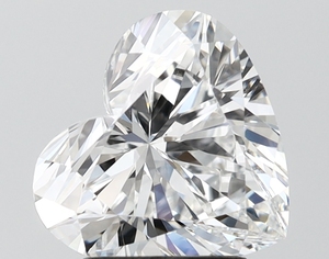 Diamant de laboratoire de 1,00 carat, taille cœur, couleur D, pureté immaculée, certifié IGI, pour la fabrication de bijoux - Product Image 1