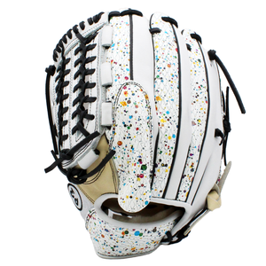 Gants de baseball en cuir de vachette de qualité professionnelle pour droitiers - Conception légère à doigts complets pour les sports de plein air et les balles - Product Image 2