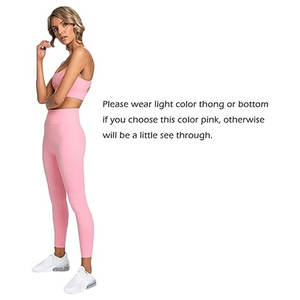 Conjuntos Deportivos para Mujer al por Mayor: Leggings de Yoga de Cintura Alta y Sujetador Deportivo Elástico, Trajes de Gimnasio para Actividades Deportivas - Product Image 2