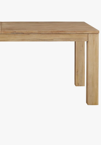 Mesa de Comedor Nórdica de Madera Maciza con Vidrio Templado, Mesa Rectangular Simple de Mármol para Uso Doméstico, Muebles de Comedor - Product Image 6