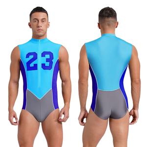 Fabricant de vêtements de sport pour hommes, justaucorps personnalisé pour le cyclisme, la natation, la course à pied, l'entraînement, l'exercice, vêtements de sport pour le fitness - Product Image 2