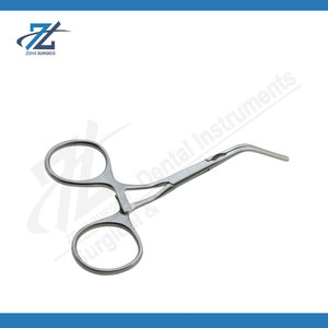 Pinces vasculaires pédiatriques de qualité supérieure 105 mm en acier inoxydable allemand, instrument chirurgical cardiovasculaire pour la microchirurgie et la chirurgie pédiatrique - Product Image 4