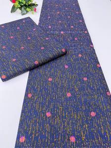 Tela de algodón con estampado de cera Africana Premium de Freetown, Material lujoso para vestidos elegantes, ropa tradicional y decoración del hogar - Product Image 4