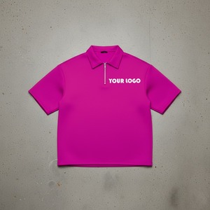 Summer Short Sleeve Men's Durable 100% Cotton Jersey for Shirt Quick Dry Customizable Colors Sizes Wholesale Soft Medium Weight - Product Image 1