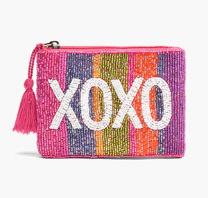 Monedero bordado a mano con cuentas, bolsa con cremallera y logotipo personalizado, bolsa de algodón para cambio, para regalo de boda - Product Image 3