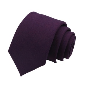 Corbata elegante de seda 100% para hombre de 15 colores, corbatas delgadas de boda delgadas de negocios de tono fresco de Color sólido clásico - Product Image 4