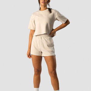 Nouveau design de t-shirt court pour femmes, style streetwear, été, personnalisé, respirant, pour l'entraînement, prix abordable - Product Image 6