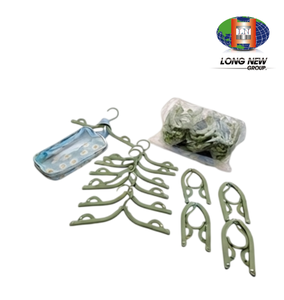 Longnew แม่พิมพ์พลาสติก PP แบบฉีดแขวนเสื้อผ้าที่มีสีและขนาดที่กำหนดเองได้ - Product Image 3