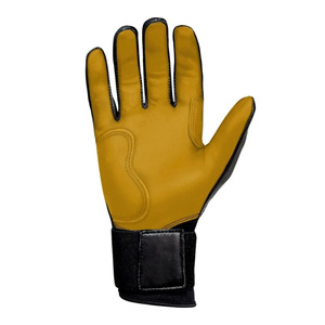 2026 <b>Baseball</b> <b>Gloves</b> White Black Leather Waterproof UV Protection Non Slip Pull on Closure Adult Right Handed All Seasons - Product Image 2