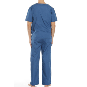 Men's Trending Short Sleeve Scrub Set Comfortable <b>Top</b> Demanded Product Fully Customizable High Quality Hospital Uniforms - Product Image 6