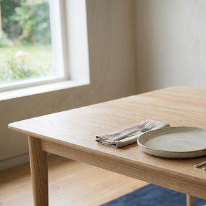 Modern Scandinavian Wood <b>Dining</b> <b>Table</b> Rectangle 4 Seater Stable Home Furniture for <b>Dining</b> Room - Product Image 2