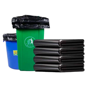 Bolsa de Basura Negra de Grado Profesional de 42 Galones, Plástico de Construcción de Polietileno de 3m y 4m de Grosor, para Uso Industrial Pesado - Product Image 4