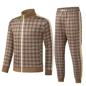 Survêtements de jogging personnalisés confortables avec fermeture éclair, ensembles deux pièces pour hommes, de qualité supérieure à prix abordable - Product Image 1