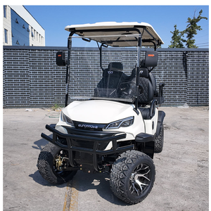 Voitures de golf électriques 60 V authentiques 4 places avec sièges pliables pour parcours de golf – Nouveauté 2025 – Offre Spéciale - Product Image 4