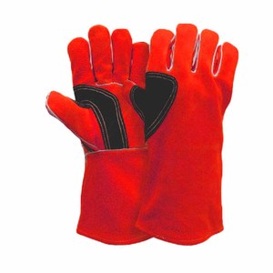 ถุงมือหนังวัวแท้สำหรับงานอุตสาหกรรม ป้องกันความปลอดภัยในการทำงาน ทนไฟ ทนประกายไฟ เหมาะสำหรับงานเชื่อม ฮอกกี้ บาร์บีคิว และดับเพลิง - Product Image 2