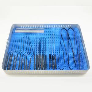 Sambrialmed International, 44 pièces, instruments de micro-chirurgie neurologique, ensemble complet, acier inoxydable allemand, Réf: SI-09-8765 CE - Product Image 3