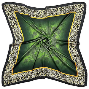 Luxury Custom Satin Printed <b>Scarf</b> Fabric for European Israel Island Fashion Branding Promotion Advertising OEM ODM Manufacture - Product Image 5