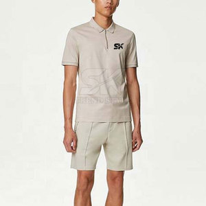 Latest Design Best Selling Men <b>Zip</b> <b>Up</b> Plain <b>Polo</b> Shirts In Low MOQ Short Sleeves Slim Fit Men <b>Zip</b> <b>Up</b> Plain <b>Polo</b> Shirts - Product Image 4