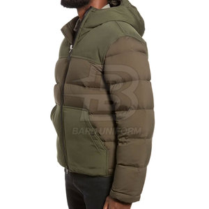 Veste matelassée en nylon/polyester/laine, meilleur prix, nouvelle arrivée, veste d'hiver - Product Image 3