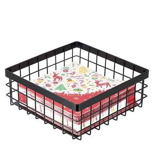 Porta Servilletas con Acabado Esmaltado, Artículos para Bodas, Vajilla Estándar, Centro de Mesa Independiente, Soportes para Servilletas de Papel - Product Image 3