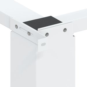 Accesorio para electrodomésticos de lavandería con pedestal para lavadora con estante extraíble blanco - Product Image 6