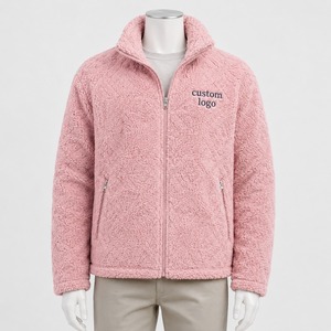 Custom <b>Men's</b> Sherpa <b>Jacket</b> Premium <b>Warm</b> Fleece Lining Stylish Casual Outdoor <b>Jacket</b> with OEM Size Private Label Wholesale - Product Image 1