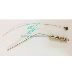 Frazier หลอดดูดสเตนเลสแบบแมนนวล8ช่อง, อุปกรณ์ผ่าตัดพื้นฐาน - Product Image 6