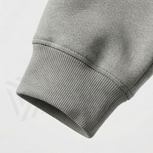 Ensemble de survêtement unisexe gris à capuche en coton, sweat-shirt et pantalon décontractés avec logo imprimé sur le devant, vêtements d'automne pour adultes - Product Image 6
